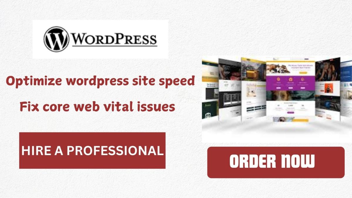 I will optimize WordPress site speed and fix Core Web Vitals issues