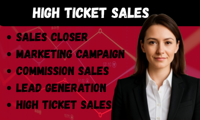 I Will Be Your Commission-Based Sales Closer | B2B Sales, Lead Generation & Telemarketing