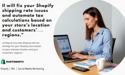 I will fix Shopify shipping issues and automate tax calculations