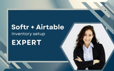 Setup Airtable Database, Softr Webapp, Airtable Automation & Interface Client Portal
