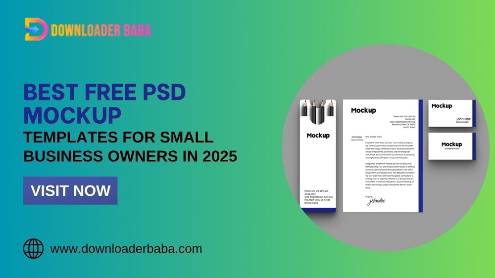 Best Free PSD Mockup Templates for Small Business Owners in 2025