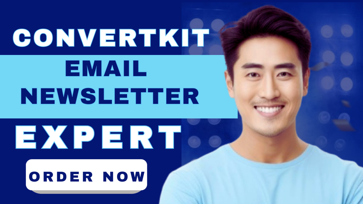 I Will Set Up ConvertKit Account, Landing Pages & Newsletters Template Design