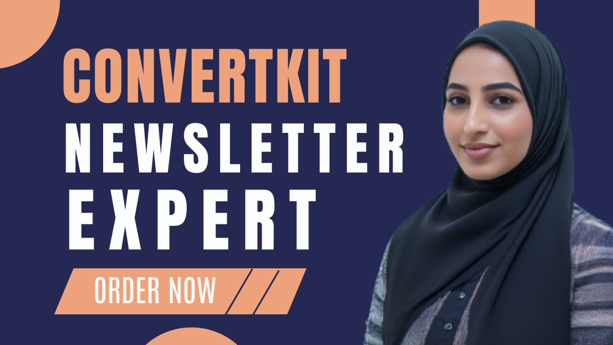 I Will Fully Set Up ConvertKit, Automations, Landing Pages, and Newsletter Templates