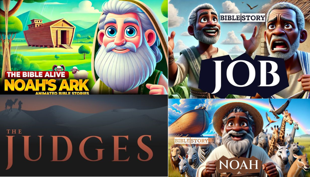 I will create ai bible video 3d animation ai bible story for kids veo 3