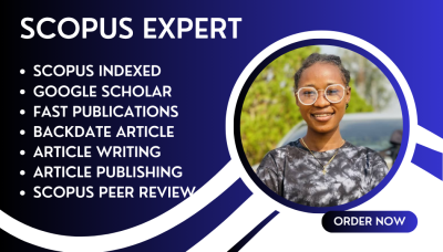 I will write and publish in Scopus, IEEE, ISI, SSCI, SCI, PubMed, Web of Science