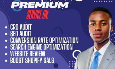 I Will CRO SEO Audit to Boost Shopify Sales Conversion Rate Optimization Website Review