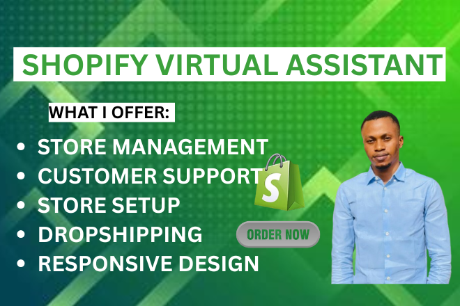 I will be your Amazon FBA Shopify Virtual Assistant for Product Research and Store Management