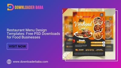 Restaurant Menu Design Templates: Free PSD Downloads for Food Businesses