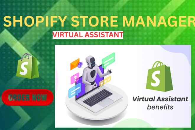 I will be your Shopify and Amazon Store Manager or Virtual Assistant to Boost Sales
