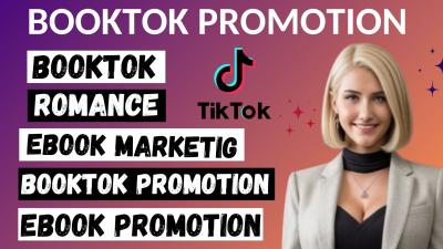 I Will Create Viral Rank BookTok Promotion Ebook Marketing for Your Romance Ebook