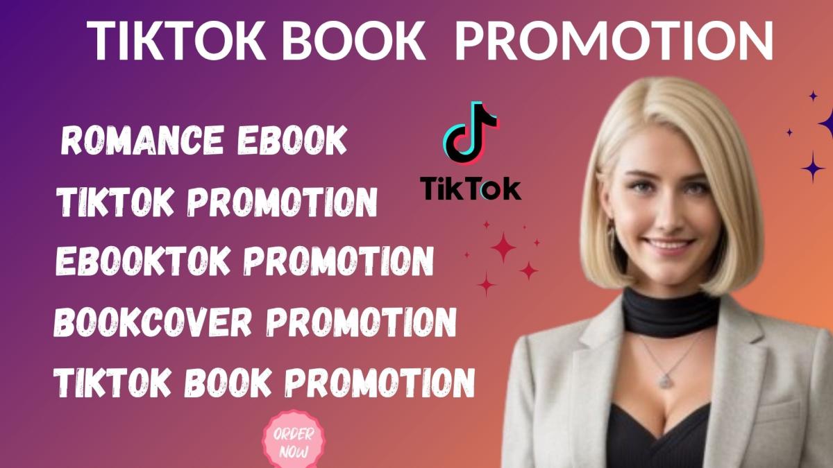 I will promote your romance ebook with viral EbookTok and TikTok marketing strategy
