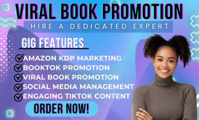 Do Viral BookTok Videos Book Promotion Audiobook Kindle Book Promotion Amazon KDP