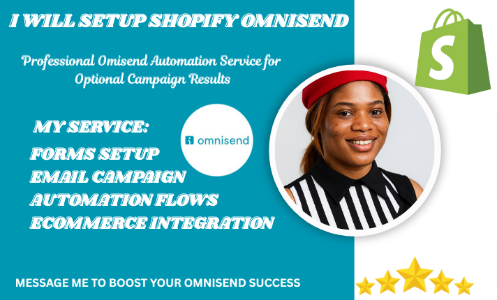 I will setup Shopify Omnisend Email Marketing Flows & Design Omnisend Email Templates