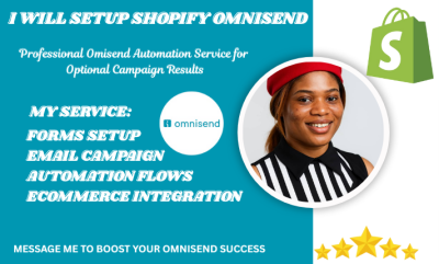 I will setup Shopify Omnisend Email Marketing Flows & Design Omnisend Email Templates