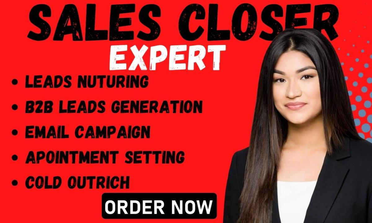 High Ticket Sales Closer | Sales Agent | Sales Rep | Email Campaign Specialist | Top-Performing Salesperson