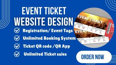 Do Event Listing, Ticket Selling, Management WordPress Website with Booking System