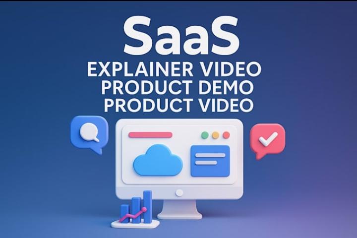 I will create SaaS explainer video, SaaS product demo, SaaS product video