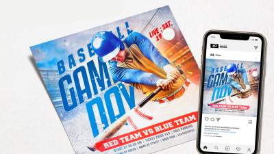 I will design sport flyers for football, soccer, basketball, baseball, softball flyer