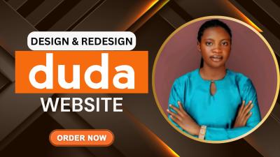 I will duda website design duda website redesign squarespace website duda seo