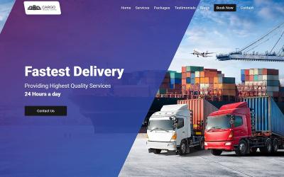 I will design cargo website for freight brokerage, courier, towing services