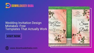 Wedding Invitation Design Mistakes: Free Templates That Actually Work