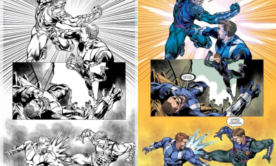 I will do comic book illustration sketch manga art graphic novel storyboard coloring