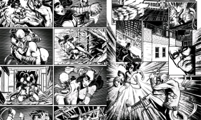 I will do graphic novel comic book NSFW illustration storyboard comic strip