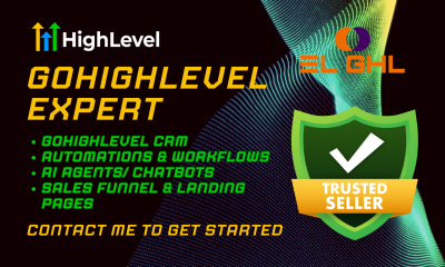 I will setup GoHighLevel CRM, Automation, Workflow, and AI Agents