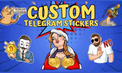 I Will Create Custom Telegram Stickers Pack for Crypto Project