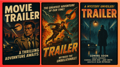 I will retro vintage poster landscape travel poster cinematic movie poster illustration