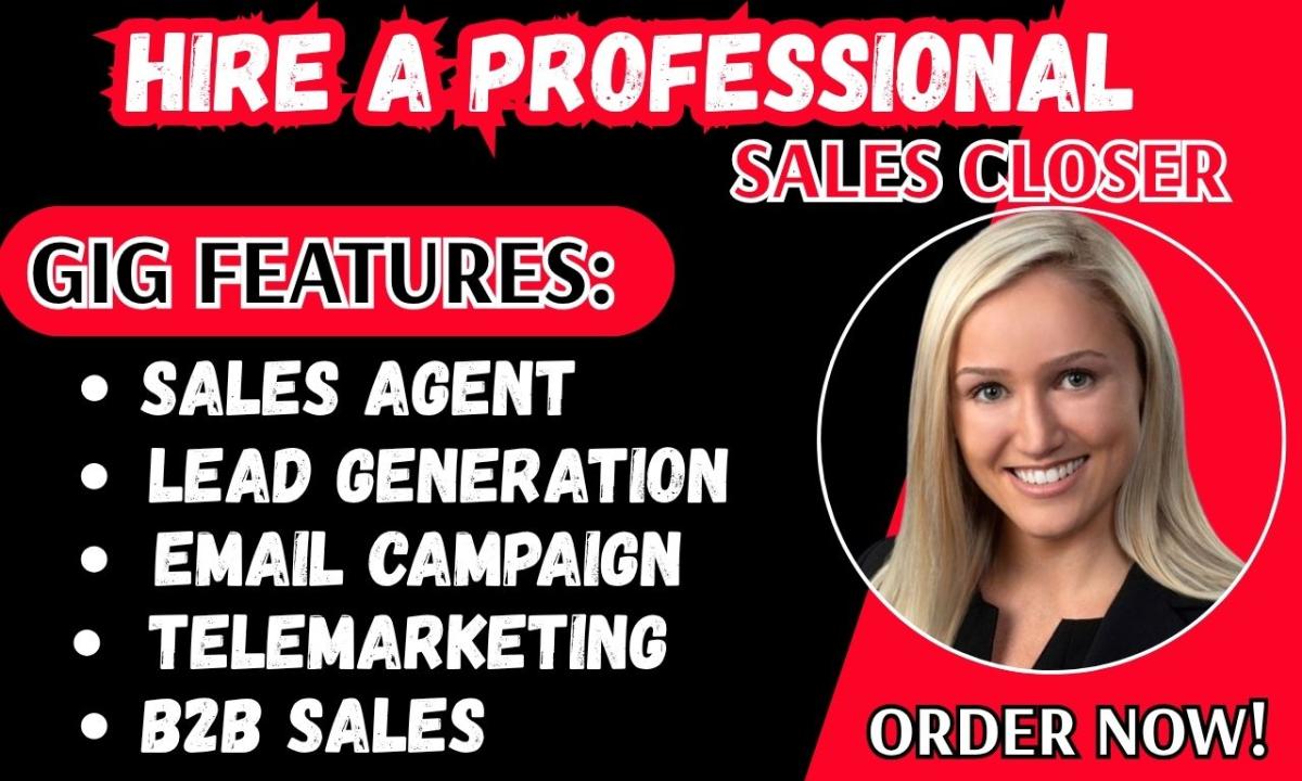 Do Salesperson, Sales Closer, Sales Funnel & Sales Agent to Boost Your Business