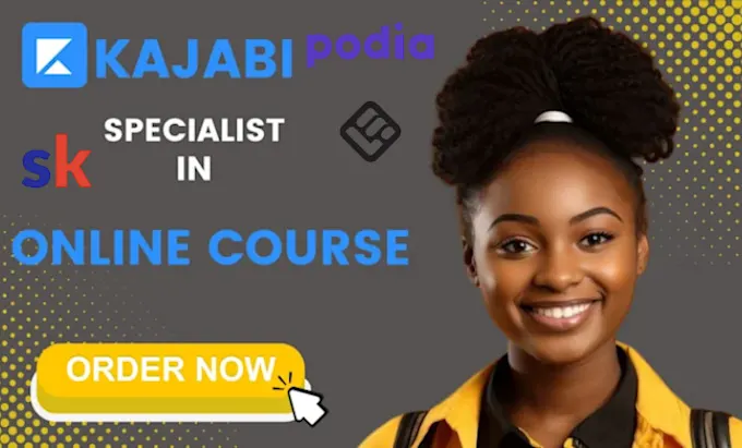 I will create online school, online community with Teachable, Skool, Podia, LearnWorlds