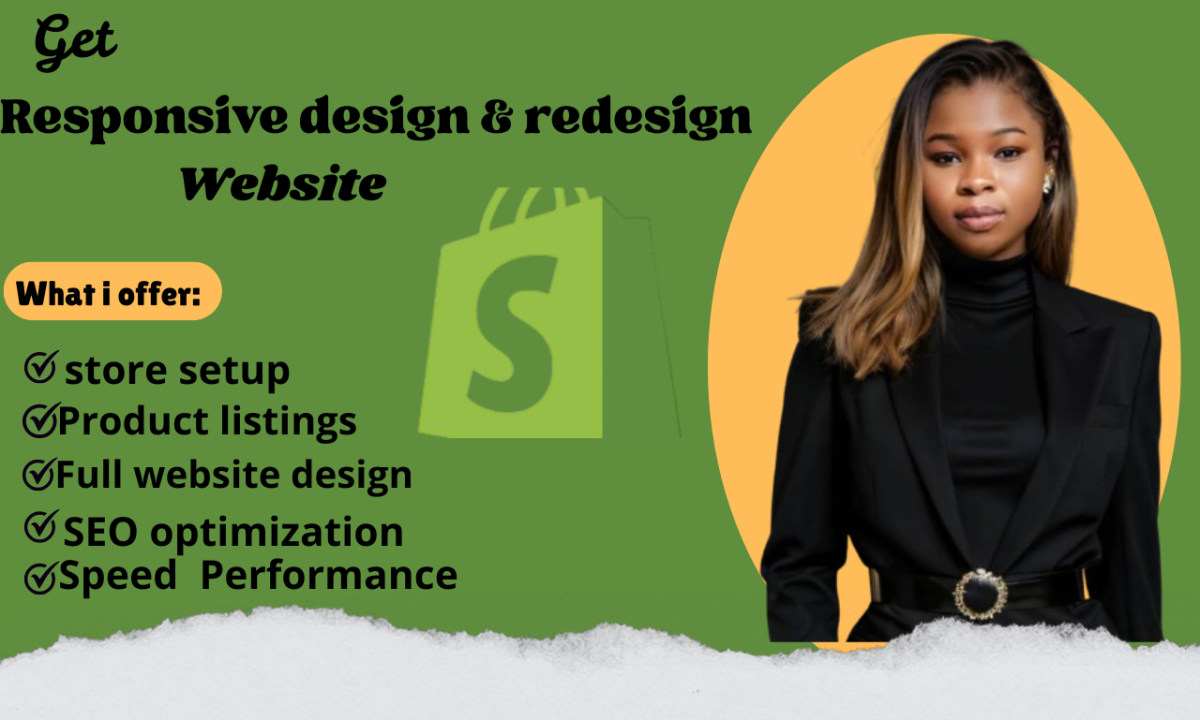 I Will Design and Redesign Your Website on Shopify, eBay, Etsy, Wix, and WordPress