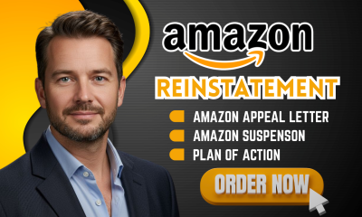 I will write your Amazon suspension appeal and plan of action for reinstatement