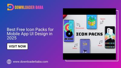 Best Free Icon Packs for Mobile App UI Design in 2025