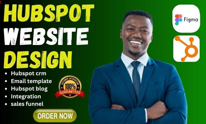 I will develop HubSpot website or HubSpot landing page, HubSpot blog, CRM