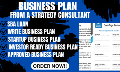 Write SBA Business Plan | SBA Loan Approval Assistance | Expert SBA Business Plan Writer