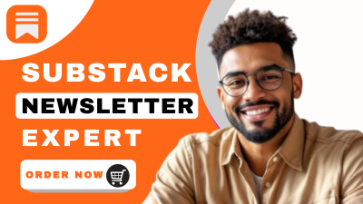 I will setup Substack account, Substack post editable email newsletter template design