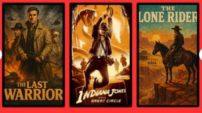 I will design 70s 80s Vintage Retro Movie, Travel, Event, Album Cover Posters, Art Deco