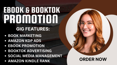 I will create engaging BookTok video ebook promotion Amazon KDP ads video editing