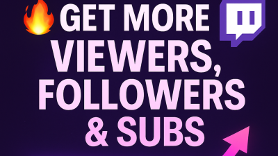 I will implement Twitch channel promotion to soar live viewers, subscribers, followers