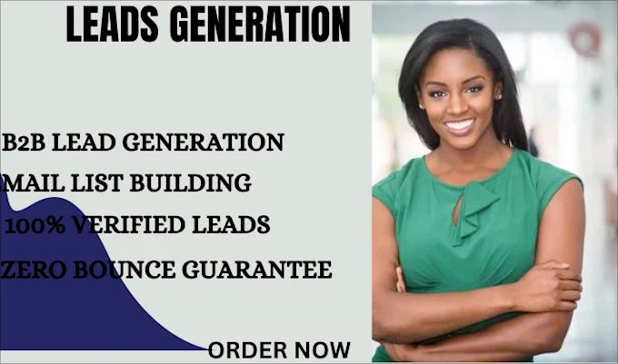 I will do B2B Lead Generation, Business Leads for Any Industry