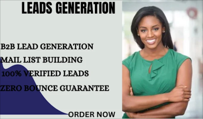 I will do B2B Lead Generation, Business Leads for Any Industry