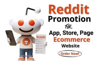 Do Reddit Post for IPTV Website, IPTV App, Android App, AI App, Crypto, Memecoin, Web