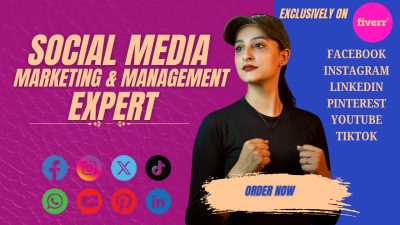 Be Your Social Media Marketing Manager and Content Creator