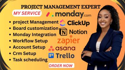 I Will Customize, Automate, and Set Up Monday Sales CRM Workflow for Project Management