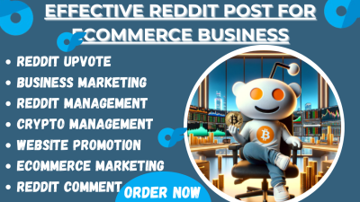 I will do Reddit post for AI IPTV, App, eCommerce Business, Website, SaaS Product