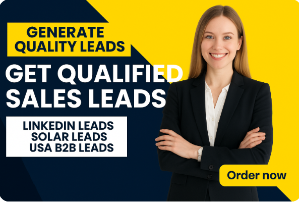 I will do premium B2B lead generation targeted solar leads boost your sales