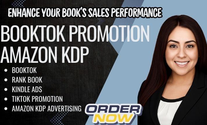 I will do book trailer viral BookTok video Book promotion Amazon KDP ads Book ranking