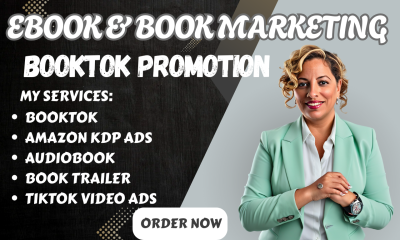 I will do BookTok promotion KDP ads romance BookTok TikTok promotion ebook influencer